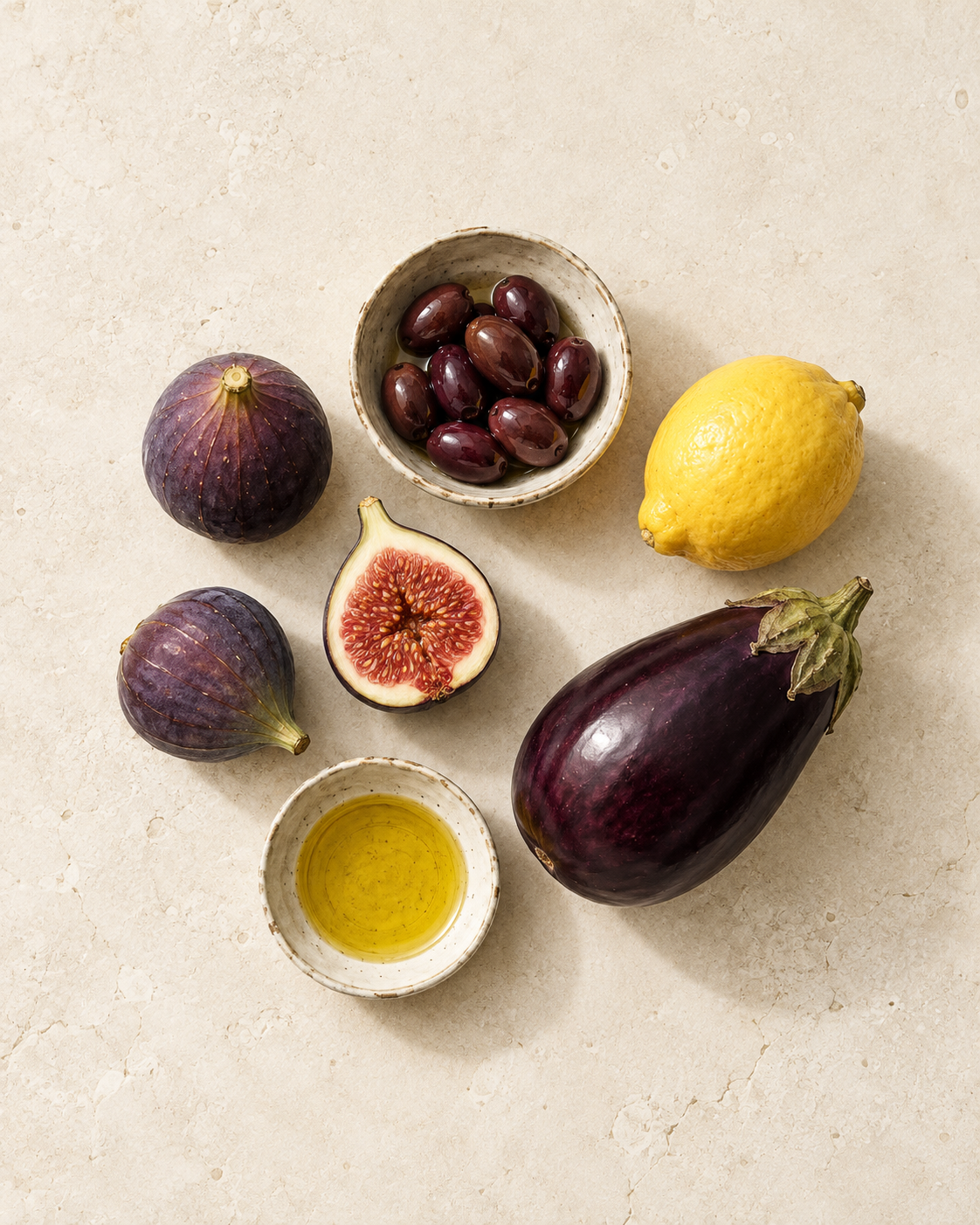 Pantry staples arranged neatly in ceramic containers with natural window light